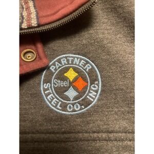 RARE Orvis Pittsburgh Partner Steel 1/4 Zip Men's XL Sweatshirt Tailgate Steeler